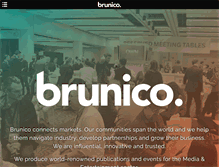 Tablet Screenshot of brunico.com